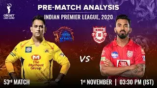Chennai Super Kings vs Kings XI Punjab, #IPL 2020 53rd Match | Pre Match Analysis