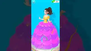 Make a Girl Cream Cake🍭👩🎂 Icing On The Dress #mobilegames #games #itopgameplay #shorts #beautiful
