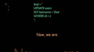 How to update database records in PHP