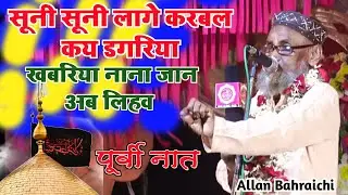 सूनी सूनी लागे कर्बल कय डगरिया खबरिया नाना जान अब लिहव || Allan Bahraichi || Muharram Naat Shareef