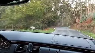 Desde Cabo Priori&ntilde;o (Ferrol) a Naron, en Mercedes E W210 del 2001
