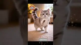 Cat Became Dance Reel Queen 💃🐱 | Cutest Tail Dance on Reels 😍