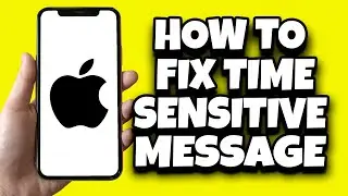 How To Fix Time Sensitive Message Failed To Send Error On iPhone (2023)