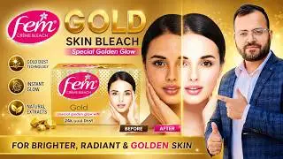 Fem Bleach On Face | Fem Gold Bleach Kaise Use Kare | Fem Gold Bleach | Fem Bleach