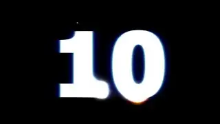 Countdown clock 0-10 - Timer no Copyright