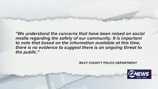 Riley County PD investigates incident near Aggieville