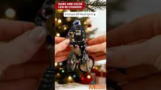 Personalized Off-Road Vehicle Ornament: Name + Color, Light Up The Christmas Tree!🎄✨