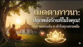 เมตตาภาวนา: ปลุกพลังรักแท้ในใจคุณ! สู่ความสงบเย็น & เข้าใจทุกสรรพสิ่ง