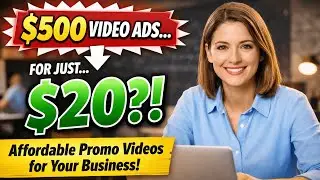 Affordable promo video ads for business - starting at $20