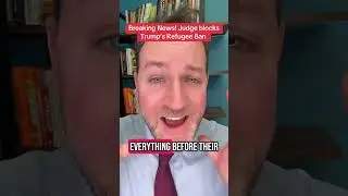 🚨 Judge BLOCKS Trump&rsquo;s Refugee Ban &ndash; Huge Win! 🙌