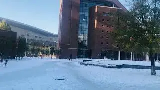 Snow season of Tianjin city, Tianjin, China🇨🇳. Please subscribe the channel. #tianjin #china