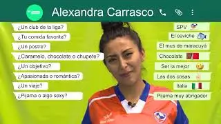 Alexandra Carrasco se confiesa en el ping pong 🏓 de Movistar Deportes | LNSV