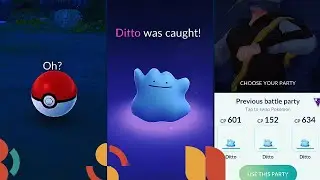 Unleash the Hunt: Catch Shiny Ditto and Master Trio Shiny Ditto vs. Team Rocket Battles