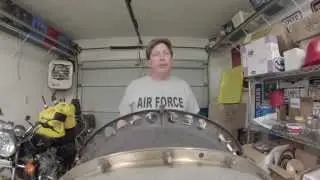 Турбореактивный двигатель Fairchild J44, пробный заезд 1 (мой ПЕРВЫЙ заезд!)