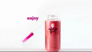 Gut-Friendly Chia Berry Banana Smoothie with Regular Girl