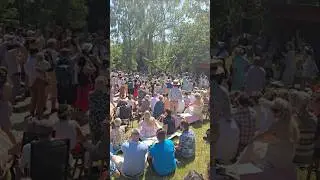 Celebrating Swedish Midsummer #Midsommar#SwedenVibes #SummerMagic#halmstad#sweden#dancing#maypole