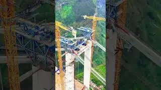 Tianmen Grand Bridge Canyon Infrastructure #technology #highway #music #infrastructure