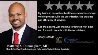 Patient Testimonials, Florida Retina Institute