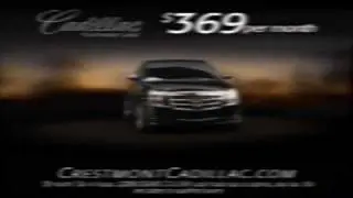 Crestmont Cadillac SRX and CTS $369 a Month Commercial
