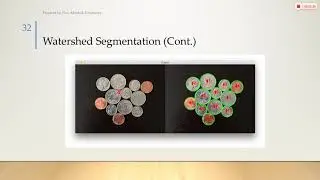 4_3 Watershed Algorithm || Segmentation