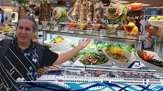 Cruise Dinner Buffet - Crown Iris, Mano Cruises