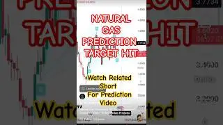 RESULT 9.6% Move! Natural Gas Prediction Result #crudeoil #naturalgas #shorts