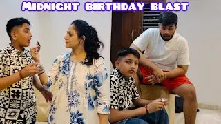 Surprise Gifts for Geethansh | midnight HBD | ￼family | Vanitha Purushotham 