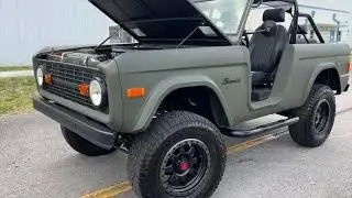 1977 Custom Ford Bronco Restomod