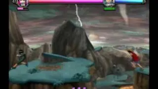 D O N Battle Stadium Luffy VS Rock Lee