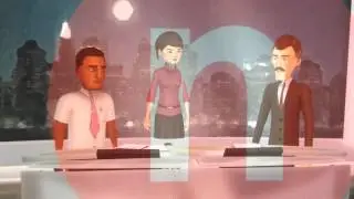 Satirical skit