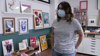 Reportaje sobre la Empresa de Serigraf&iacute;a Artesanal AMAZINK
