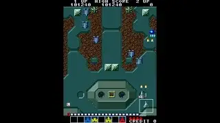 Alpha Mission [Arcade Longplay] (1985) SNK