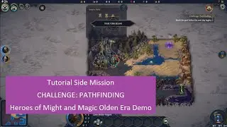 Tutorial Side Mission PATHFINDING | Heroes of Might and Magic Olden Era Demo