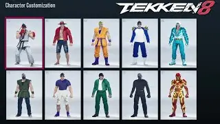 Jin Kazama (Tekken 8) Character Customizations Showcase