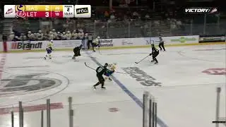 David Lewandowski Sept 26 - Defensive Play and Shot on Net in Transition