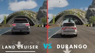 Toyota Land Cruiser VS Dodge Durango Srt | CAR PARKİNG MULTİPLAYER 2