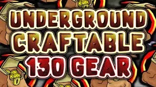 Wizard101: Underground Tunnel Craftable 130 Gear