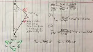 Statics practice problem 44