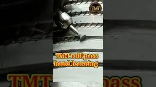 Tmt Roll pass hand learning video. #tmtbar. #sortvideo. #technology. #running. @TMTTECHNICAL .
