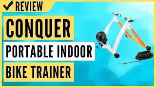Conquer Indoor Bike Trainer Portable Exercise Bicycle Magnetic Stand Review