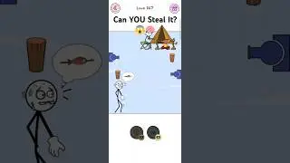 Thief Puzzle Levels 167-170 🤯 | Can You Outsmart the Traps? 🧠 #shorts #puzzlonix #thiefpuzzle