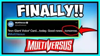 MULTIVERSUS ANNOUNCES THE RELEASE DATE!!
