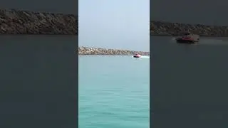 F1 Boat testing #f1 #formula1 #formula #abudhabi #unitedarabemirates #watersport #shorts #dubai #f1