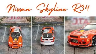 Cakep Banget Nih Wajib Punya R34 GTT Drift Car SHELL - Not Review