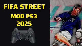 FIFA STREET MOD PS3 2025 GAMEPLAYS JOGANDO CONTRA