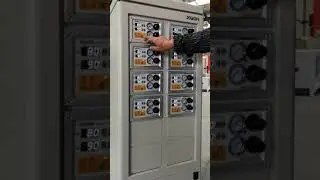 The host can automatically control the automatic  powdercoating gun of multiple slaves