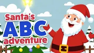Santa&rsquo;s ABC Adventure - Learn the Alphabet with Santa Claus - Fun Toddler Preschool Learning Video