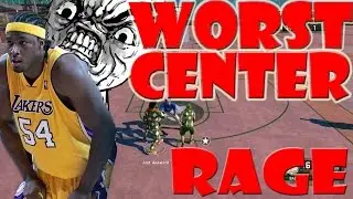 THE WORST CENTER RAGE - NBA 2K16
