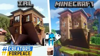 Going Upside Down for Ukraine in Minecraft | #CreatorsForPeace | Simply Sublime SMP