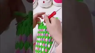 Ice Bar Thread Crocheted Slippers 🧶 | Handmade Knitted Slippers | Easy & Stylish DIY